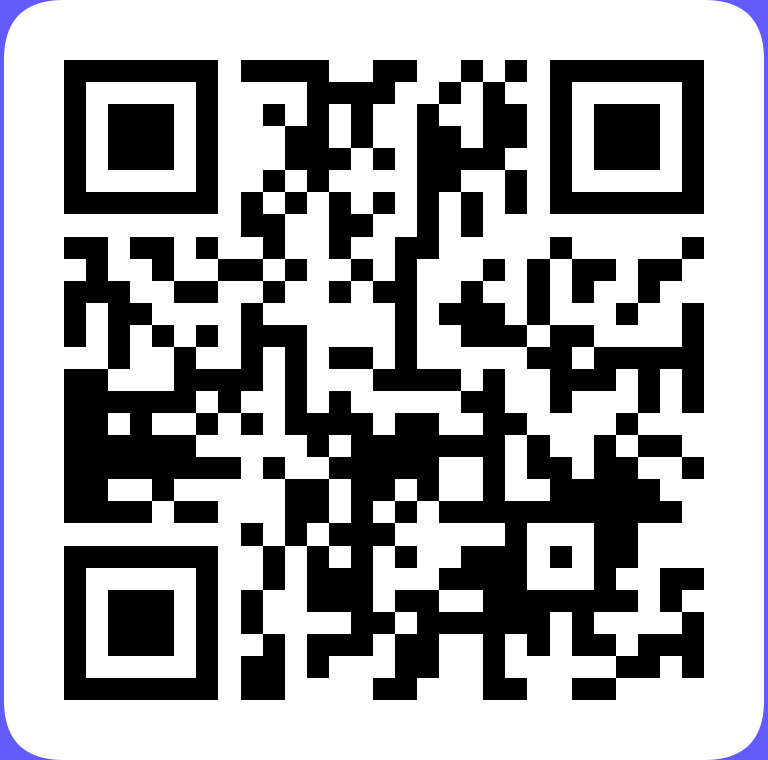 QR code for payment link